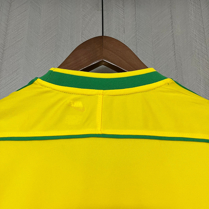 Camisa Brasil Home 1998 - Versão Retro