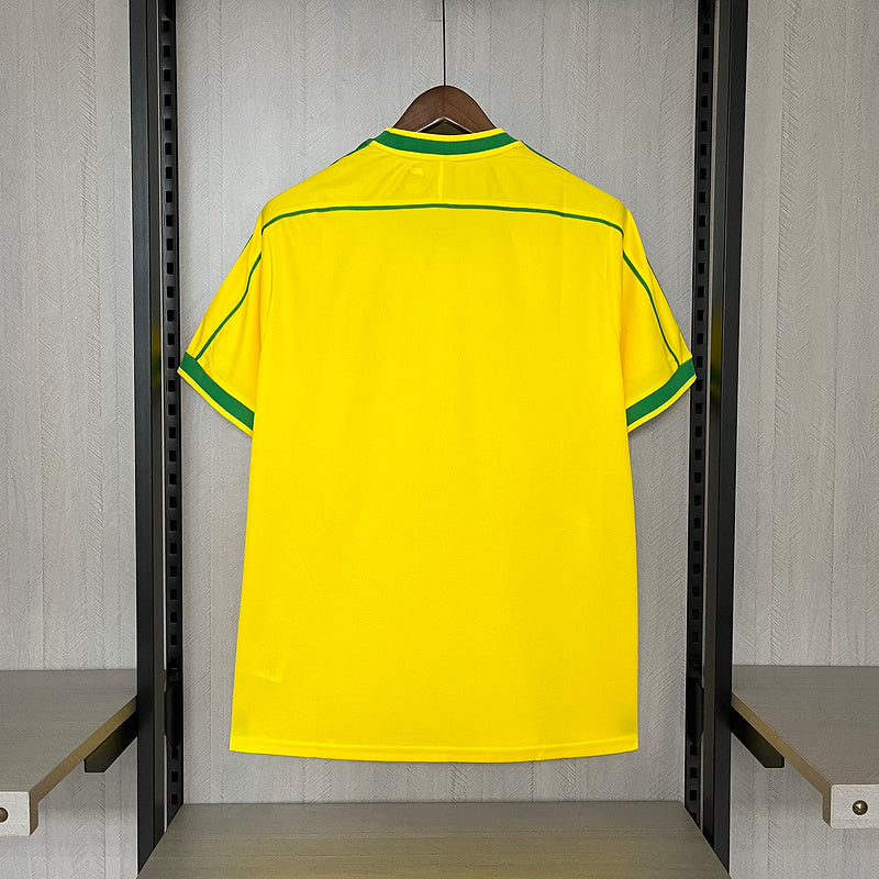 Camisa Brasil Home 1998 - Versão Retro