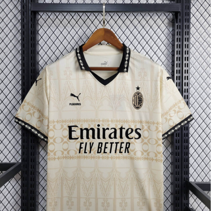 Camisa Milan IIII 24/25 Branca - Versão Torcedor