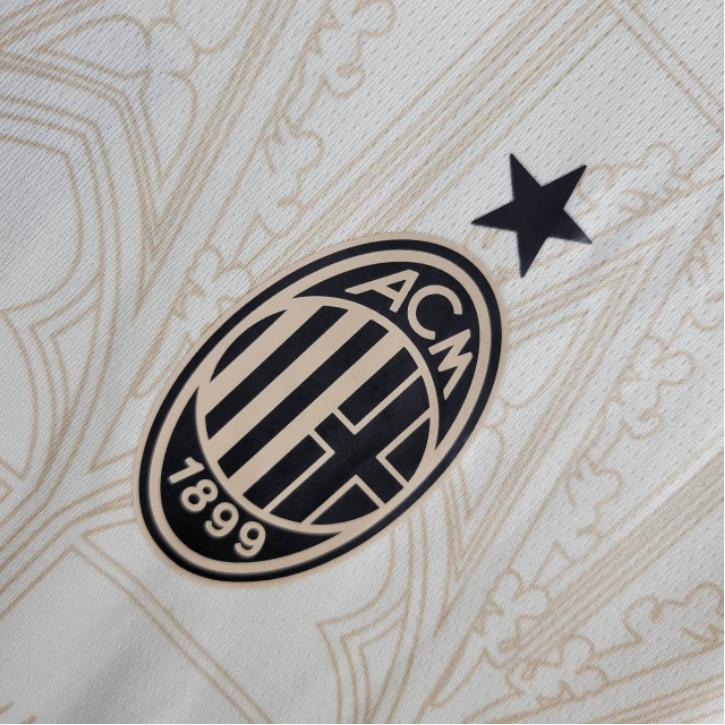 Camisa Milan IIII 24/25 Branca - Versão Torcedor