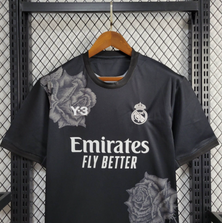 Camisa Real Madrid Especial Y3 Black - Torcedor Masculina