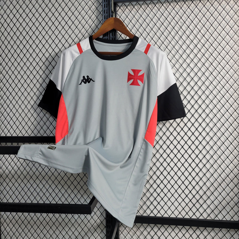 Camisa Vasco Treino 23/24 - Torcedor Masculina - Cinza