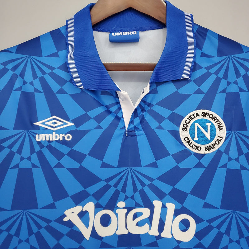 Camisa Napoli Titular 91/93 - Versão Retro