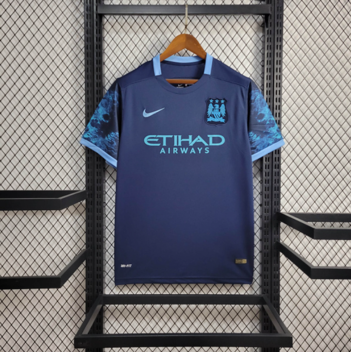 Camisa Manchester City 15/16 - Versão Retro