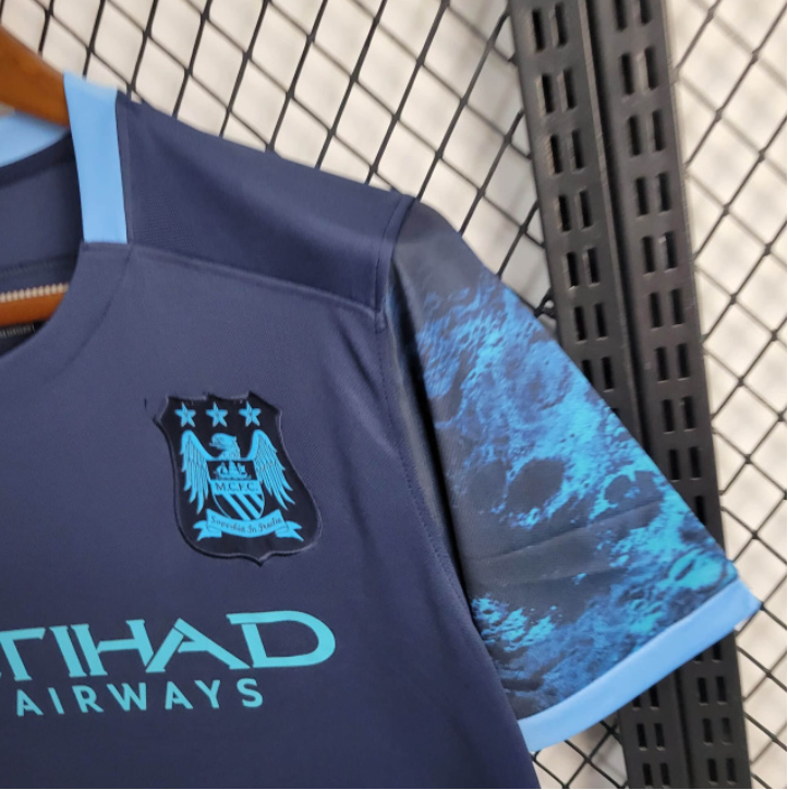 Camisa Manchester City 15/16 - Versão Retro