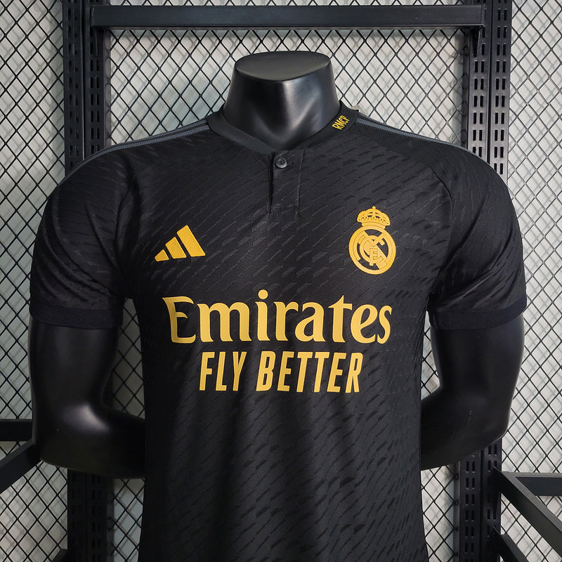 Camisa Real Madrid III Black 23/24 - Versão Jogador