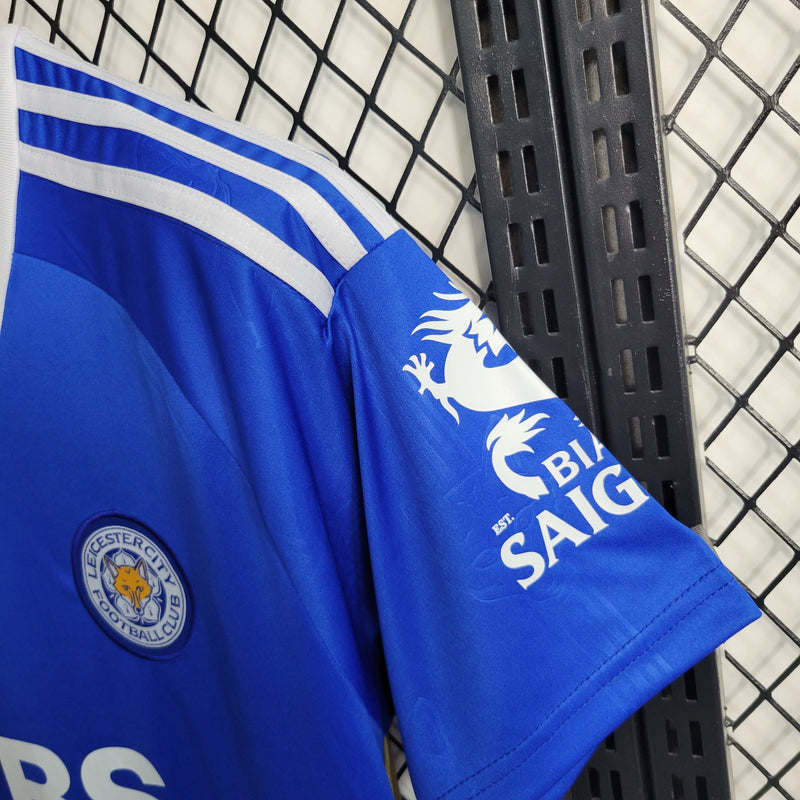 Camisa Leicester Home 23/24 - Torcedor Masculina