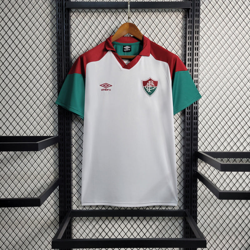 Camisa Fluminense Treino 23/24 - Torcedor Masculina - Branco