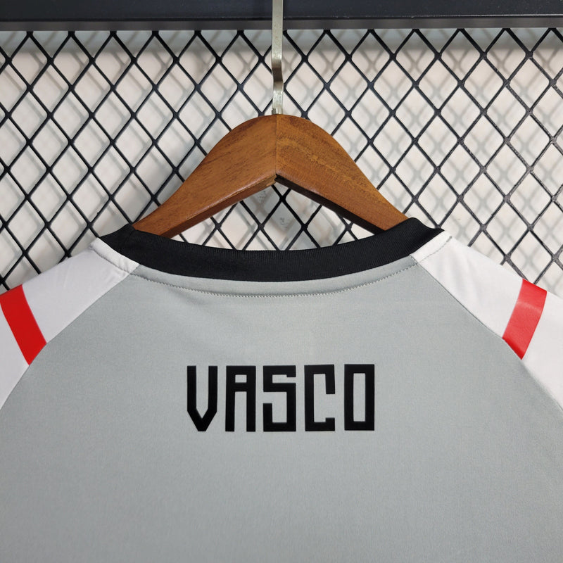 Camisa Vasco Treino 23/24 - Torcedor Masculina - Cinza