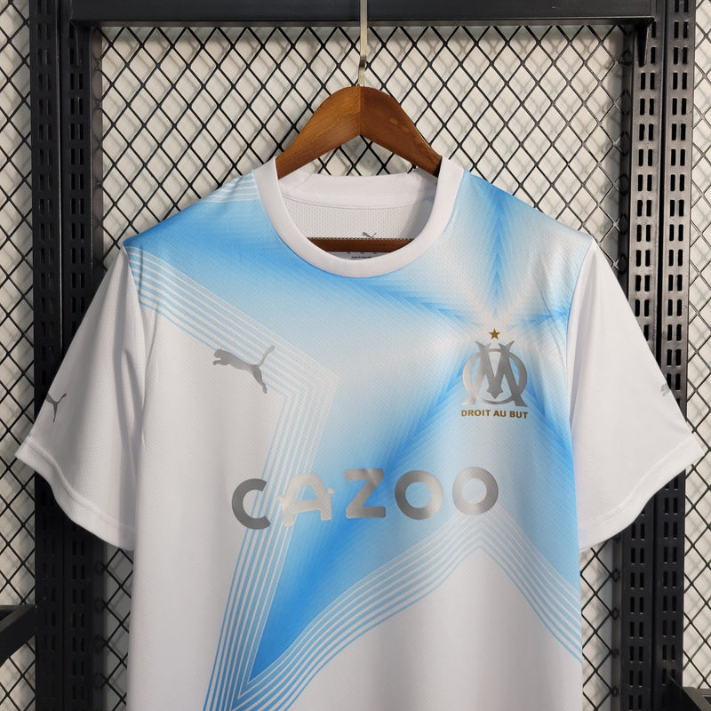 Camisa Olympique Marseille 23/24 - Torcedor Masculina