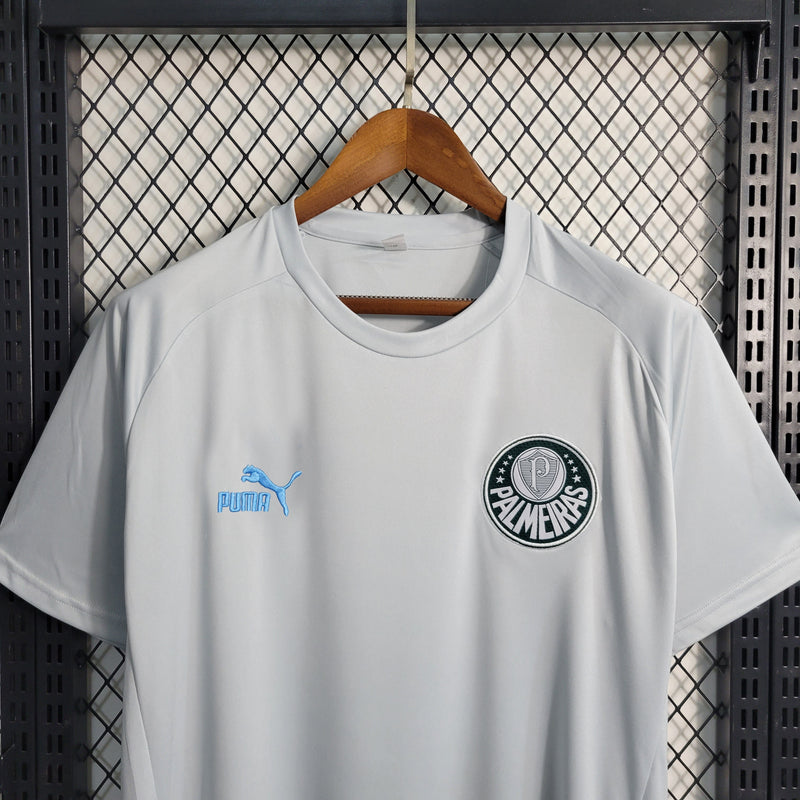 Camisa Palmeiras Treino 23/24 - Torcedor Masculina - Cinza