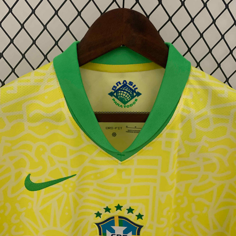 Camisa Brasil Home 24/25 - Torcedor Masculina