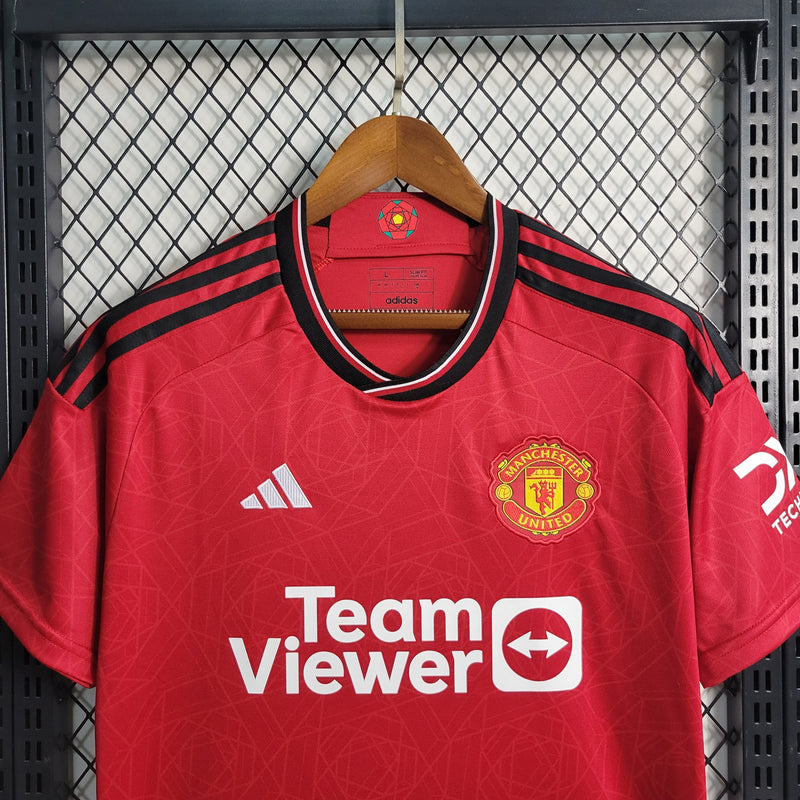 Camisa Manchester United Home 23/24 - Torcedor Masculina