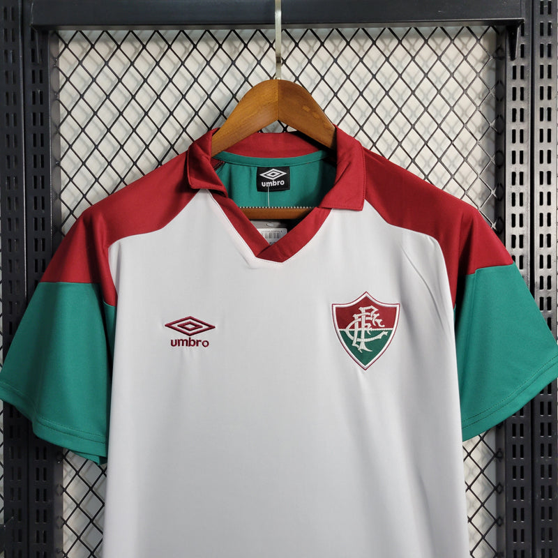 Camisa Fluminense Treino 23/24 - Torcedor Masculina - Branco