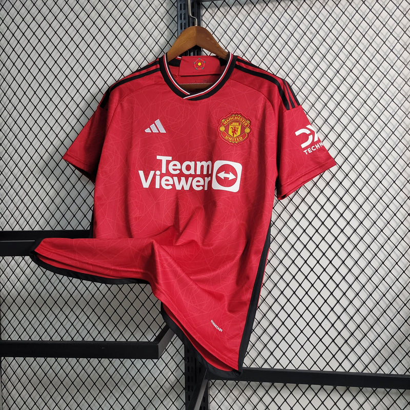 Camisa Manchester United Home 23/24 - Torcedor Masculina