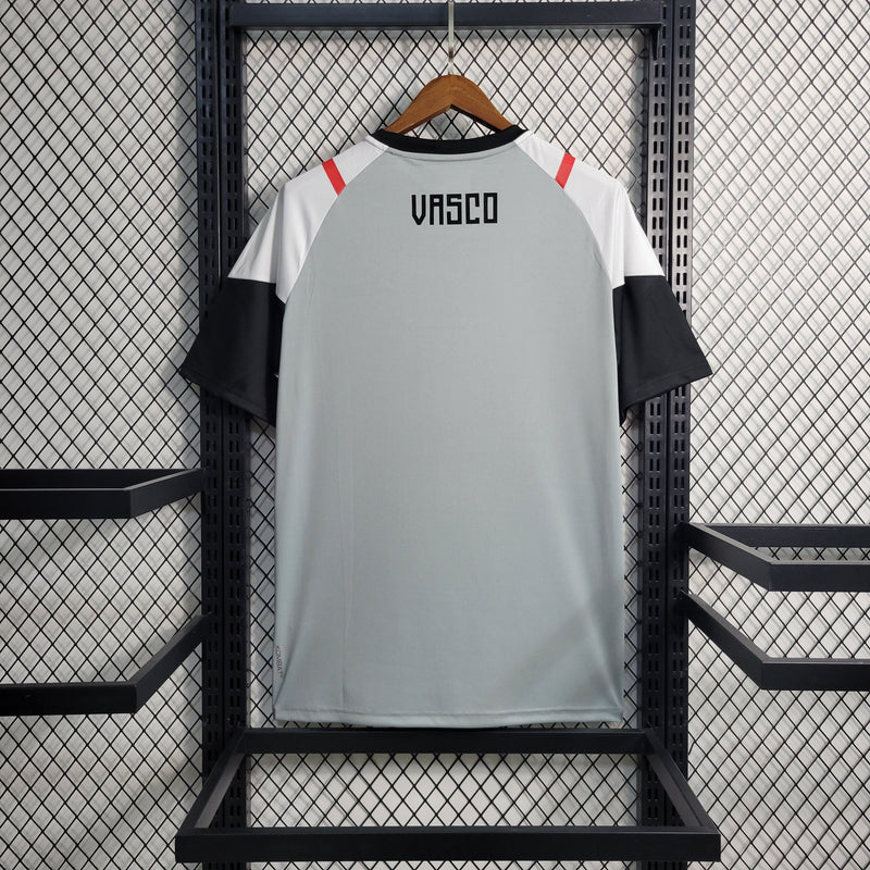 Camisa Vasco Treino 23/24 - Torcedor Masculina - Cinza