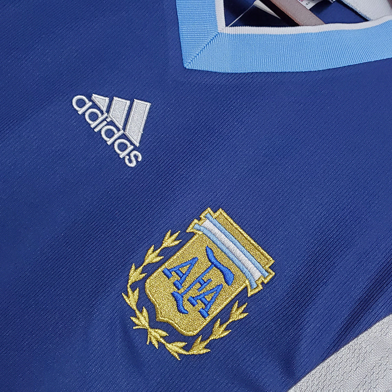 Camisa Argentina Away 1998 - Versão Retro