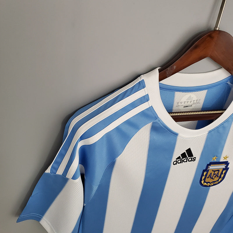 Camisa Argentina Titular 2010 - Versão Retro