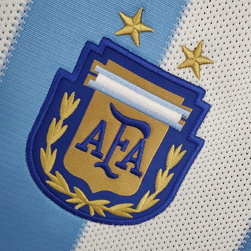 Camisa Argentina Titular 2010 - Versão Retro