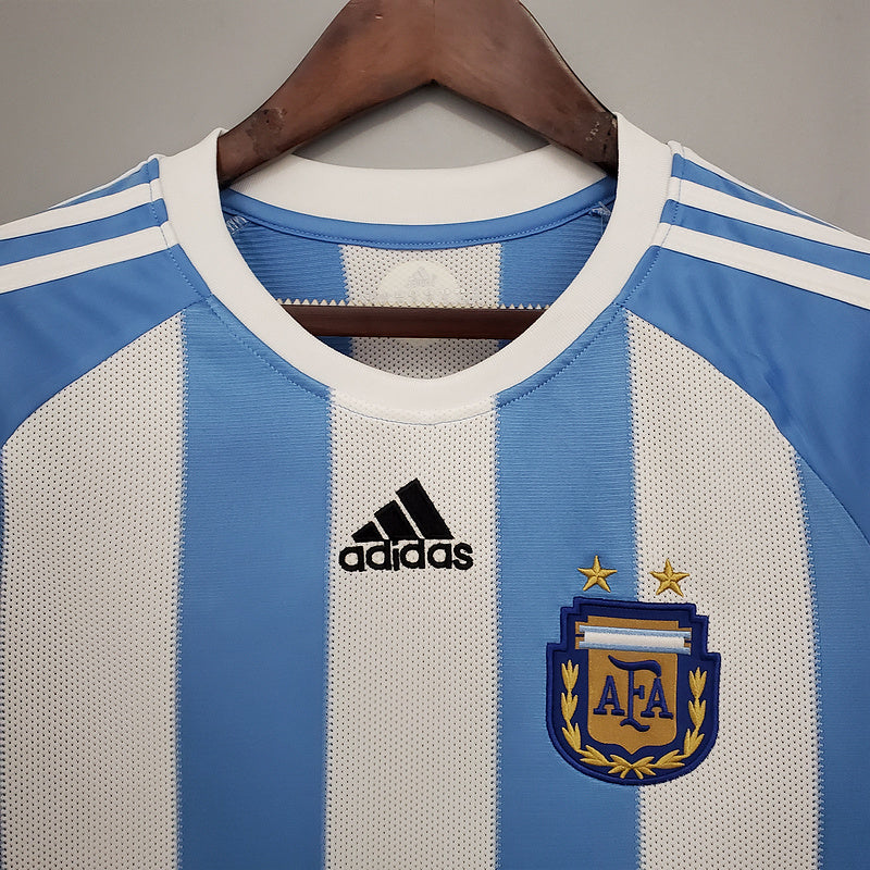 Camisa Argentina Titular 2010 - Versão Retro