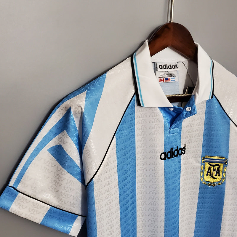 Camisa Argentina Titular 96/97 - Versão Retro