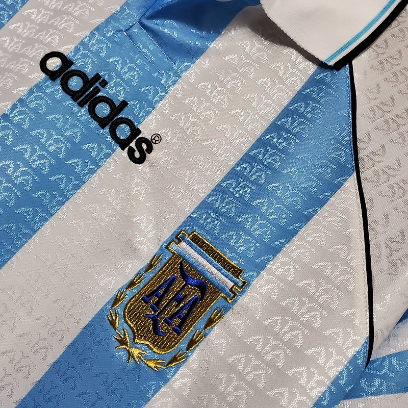 Camisa Argentina Titular 96/97 - Versão Retro