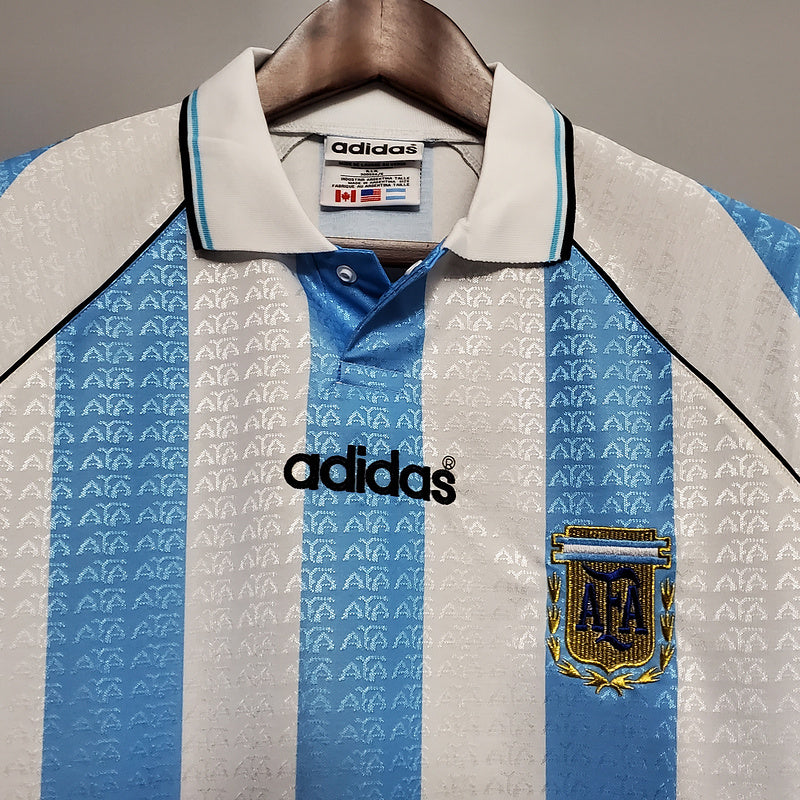 Camisa Argentina Titular 96/97 - Versão Retro