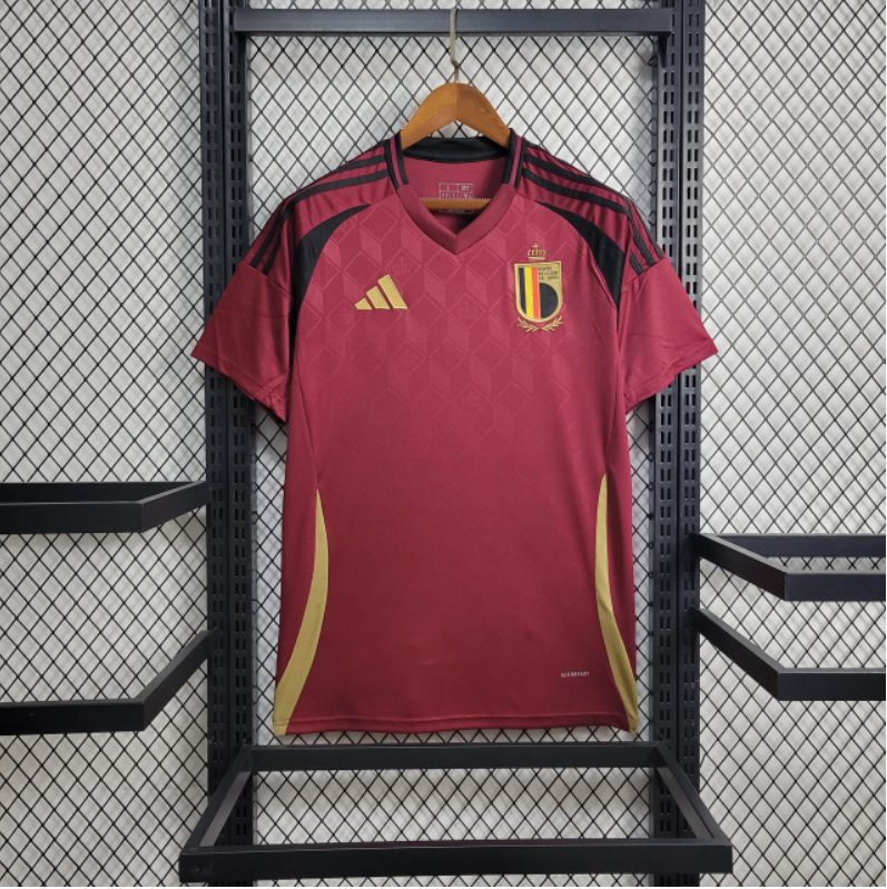 Camisa Bélgica Home 24/25 - Torcedor Masculina