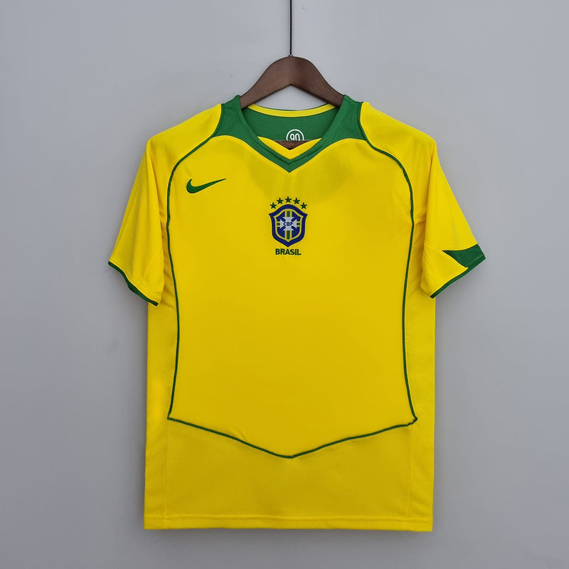 Camisa Brasil Home 2004 - 2006 - Versão Retro