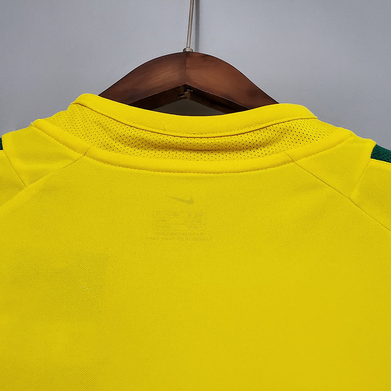 Camisa Brasil Home 2002 - Versão Retro