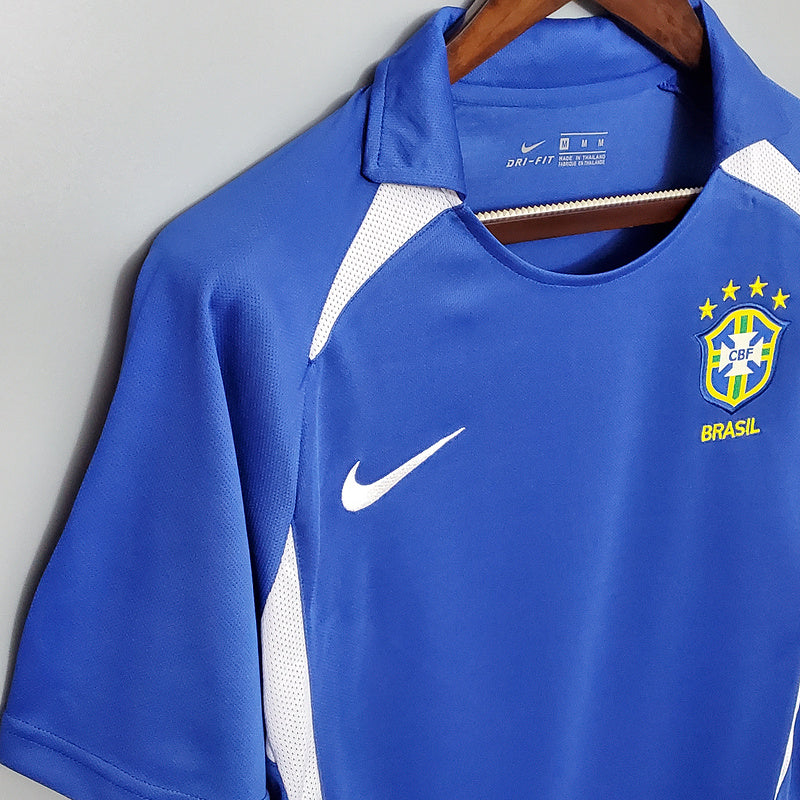 Camisa Brasil Away 2002 - Versão Retro