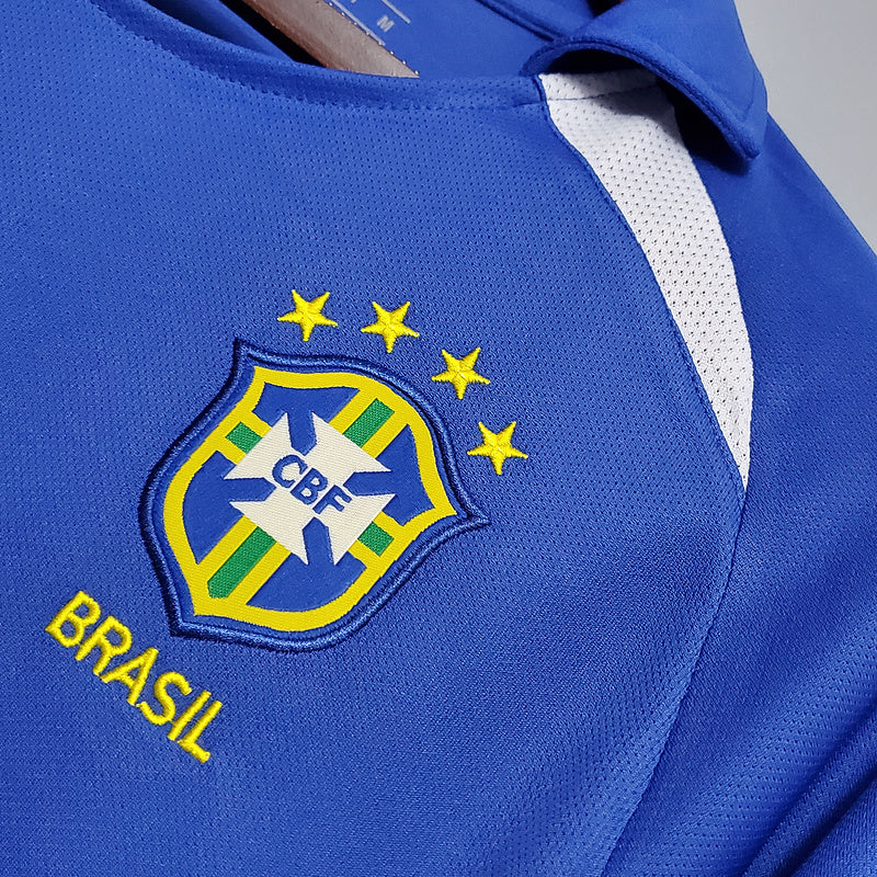 Camisa Brasil Away 2002 - Versão Retro