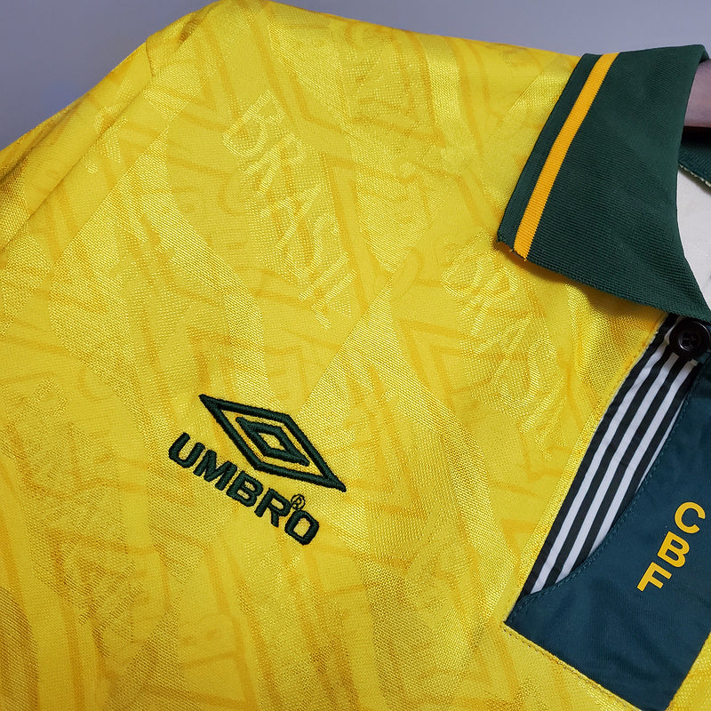 Camisa Brasil Home 91-93 - Versão Retro