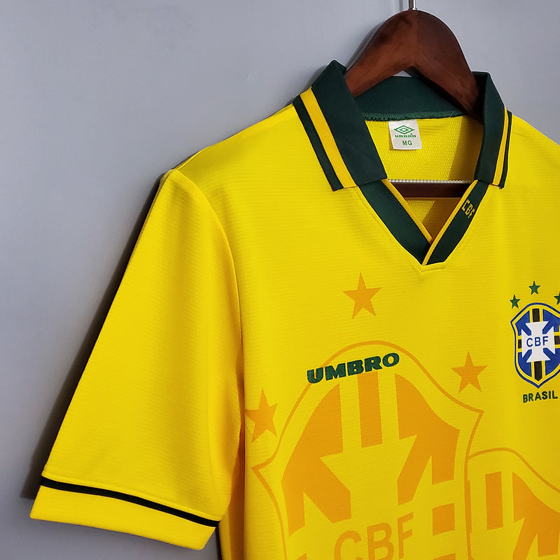 Camisa Brasil Home 93/94 - Versão Retro