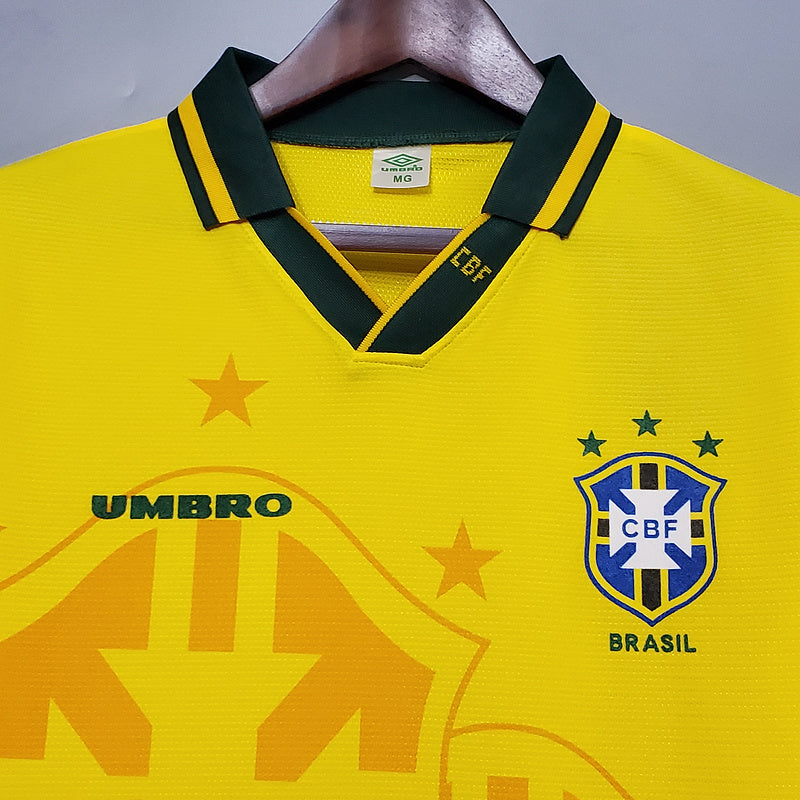 Camisa Brasil Home 93/94 - Versão Retro