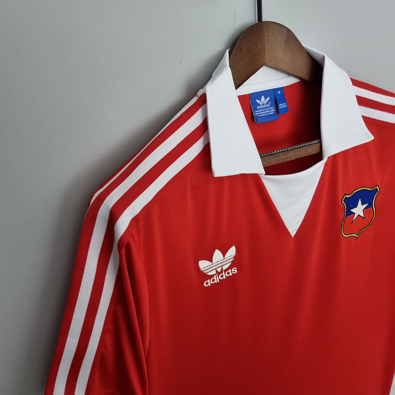 Camisa Chile 1982 - Versão Retro