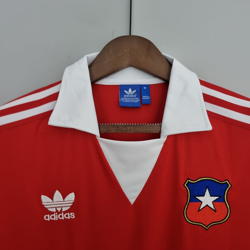 Camisa Chile 1982 - Versão Retro