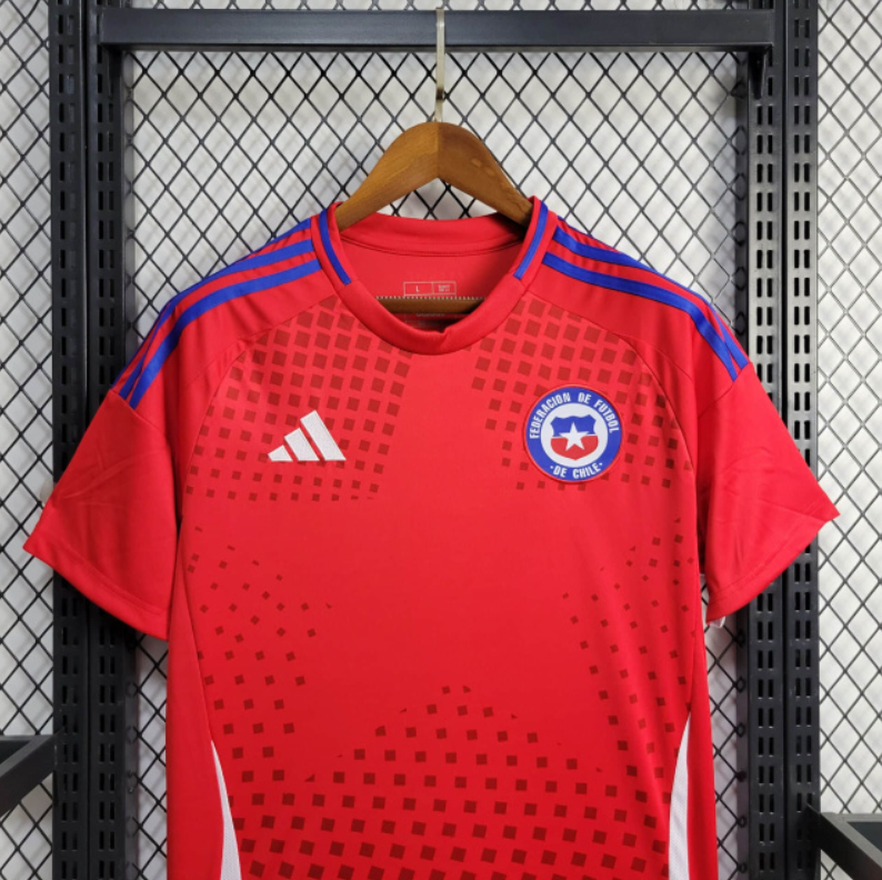 Camisa Chile Home 24/25 - Torcedor Masculina