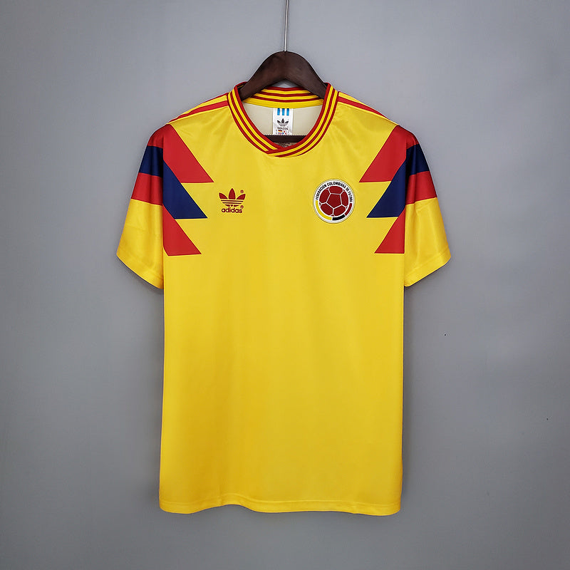 Camisa Colombia 1990 - Versão Retro