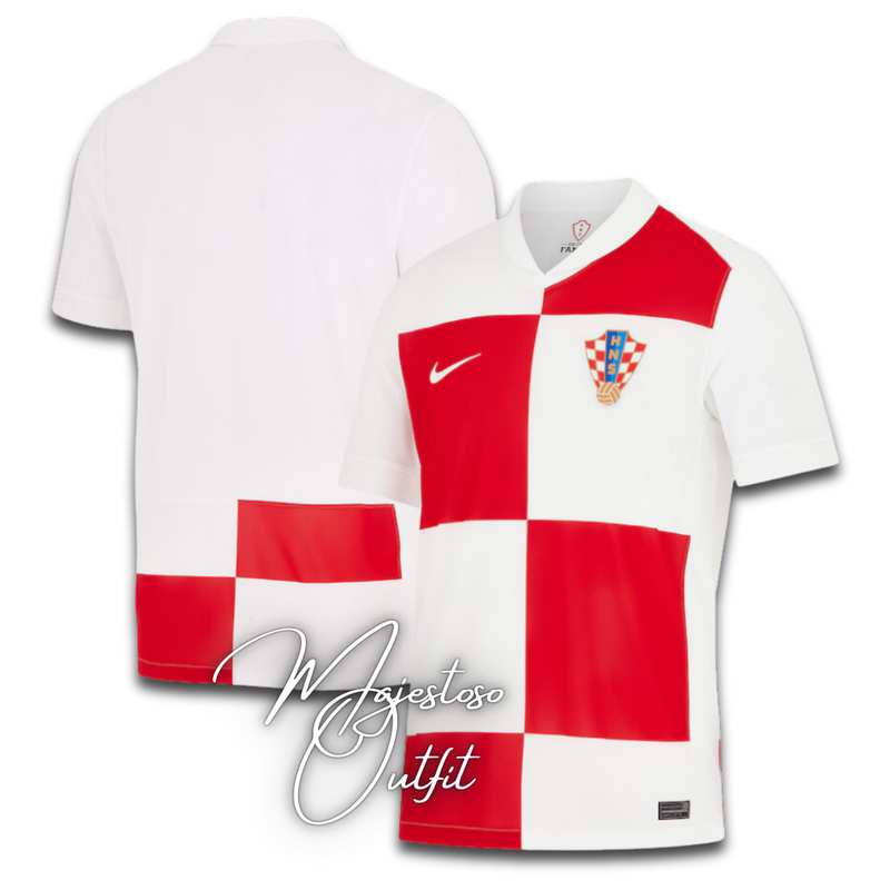 Camisa Croacia Home 24/25 - Torcedor Masculina