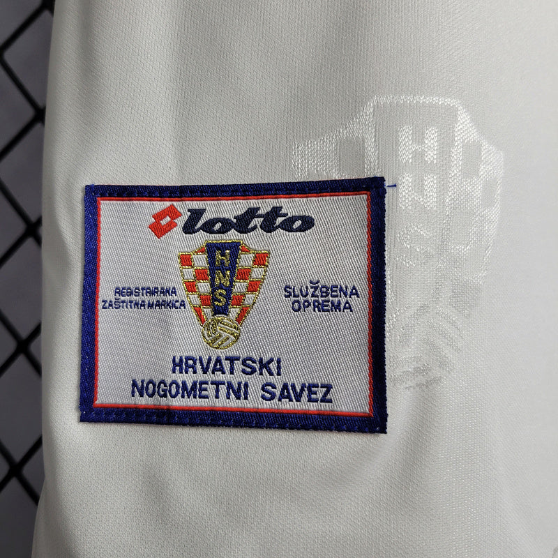 Camisa Croacia 1998 - Versão Retro