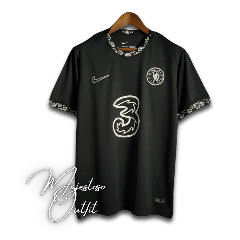 Camisa Chelsea Edição Especial Preta 22/23 - Versão Torcedor