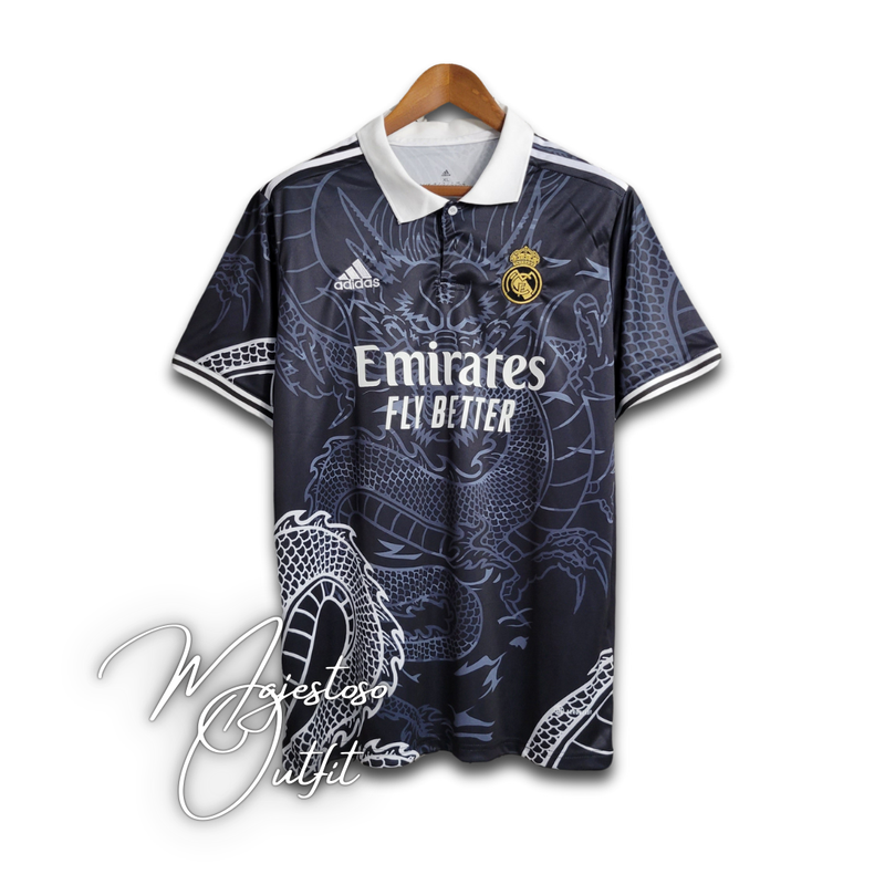 Camisa Real Madrid Black Edição Especial  23/24 - Versão Torcedor