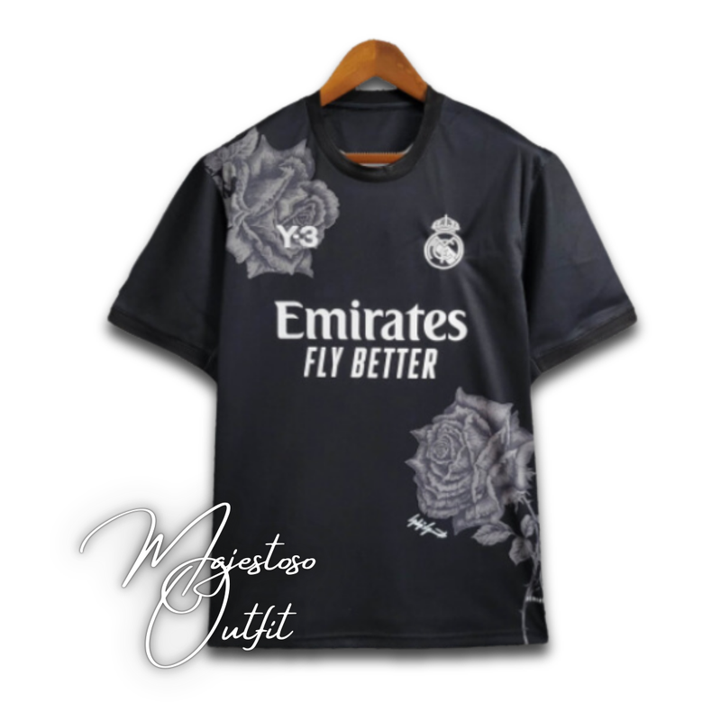 Camisa Real Madrid Especial Y3 Black - Torcedor Masculina