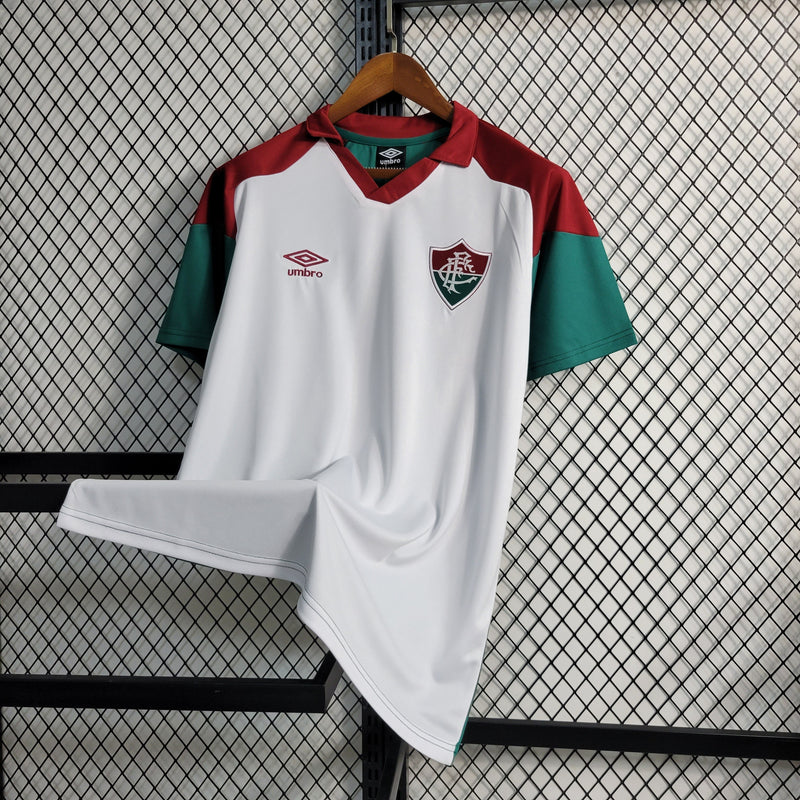 Camisa Fluminense Treino 23/24 - Torcedor Masculina - Branco