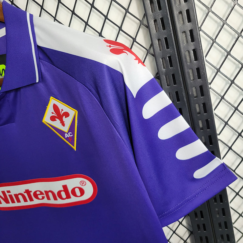 Camisa Fiorentina 1998/1999 Nintendo - Versão Retro