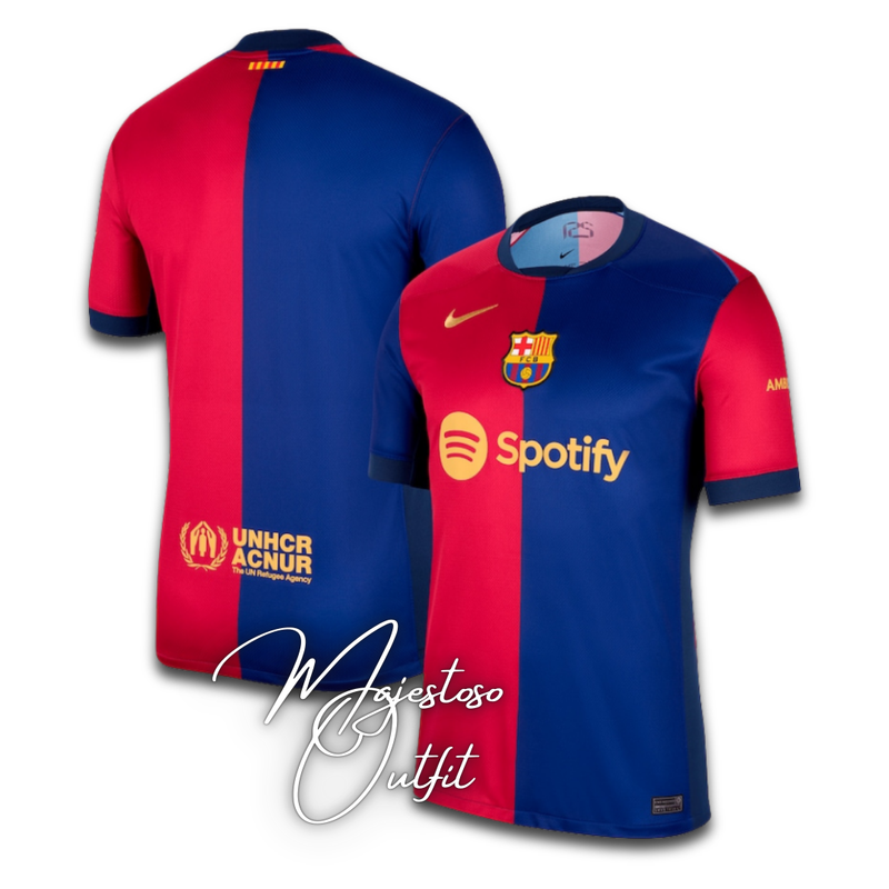 Camisa Barcelona Home 24/25 - Torcedor Masculina