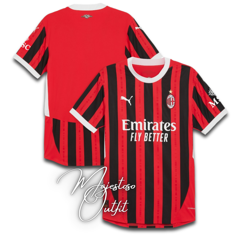 Camisa Milan Home 24/25 - Versão Torcedor