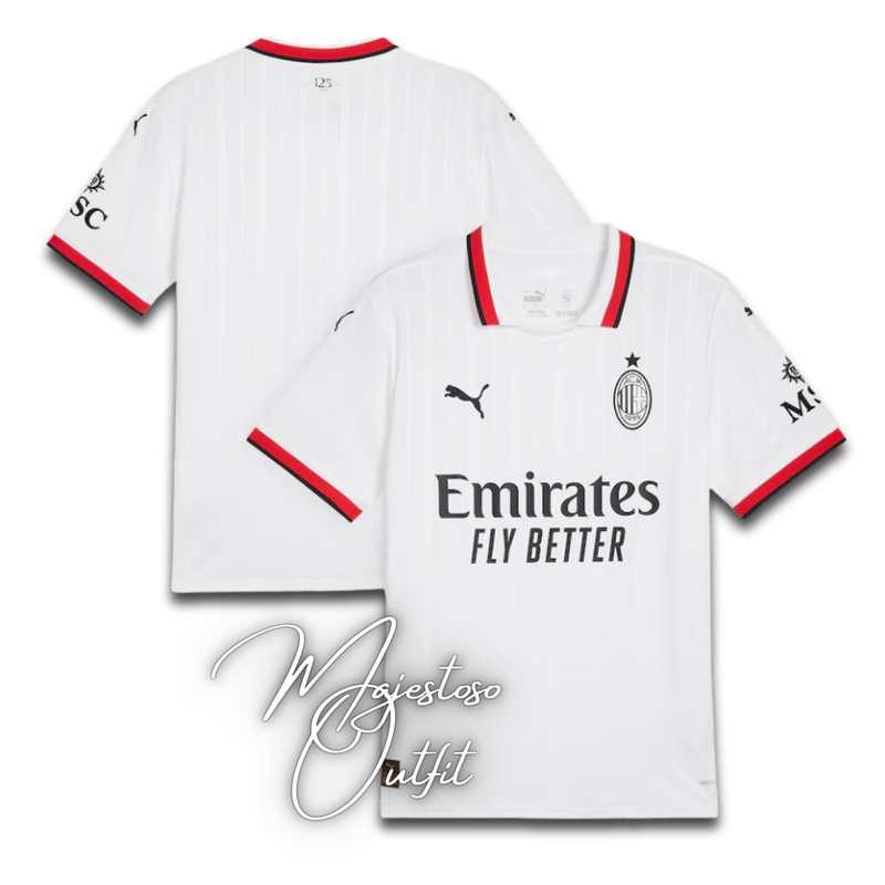 Camisa Milan Away 24/25 - Versão Torcedor