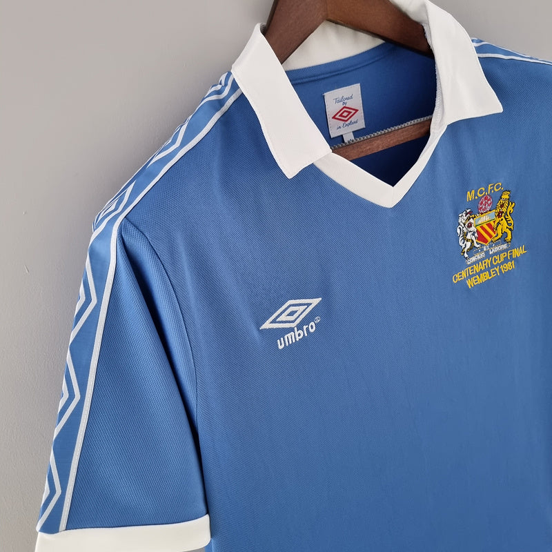 Camisa Manchester City 81/82 - Versão Retro